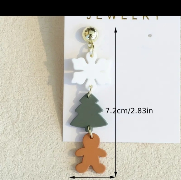 ** BRAND NEW ADORABLE HOLIDAY EARRINGS - Picture 2 of 3